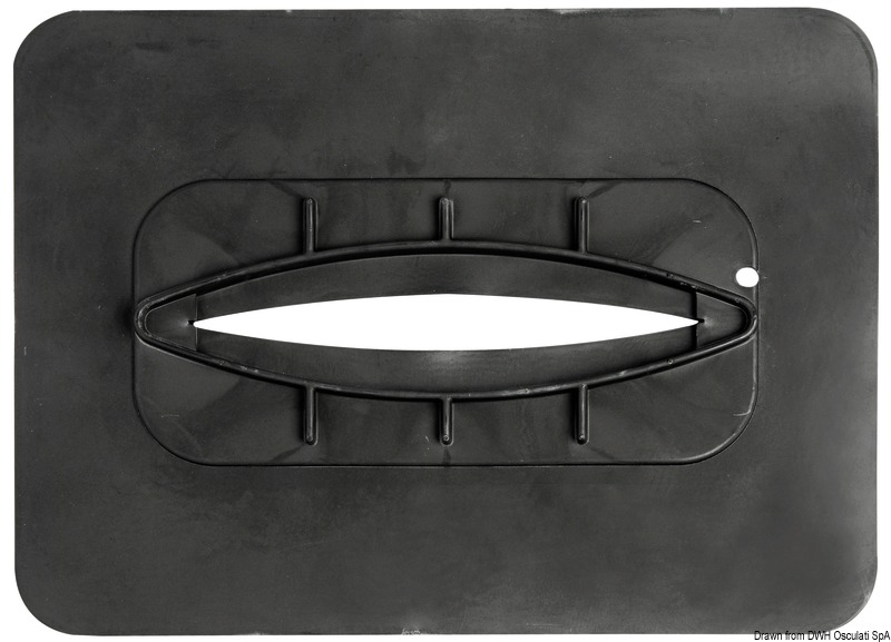 In gomma di sigillatura allo scafo per piedi Volvo Sail Drive.