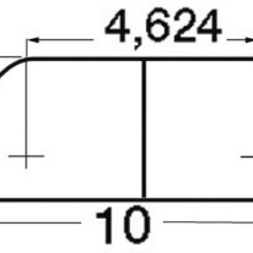Già forato e svasato.