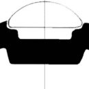 In PVC semi-rigido, rotoli da 24 m.
