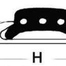 Con inserti in PVC flessibile in vari colori e terminabili da abbinare. Venduti in barre da 6 o 3 m.Ordine minimo 24 m per misura.