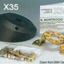 Per motori fuoribordo, entrofuoribordo ed entrobordo fino a 9/10 m e velocità fino 50 MPH, giri volante 4, raggio curvatura cavo minimo 200 mm, corsa 228 mm.