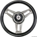 Razze e mozzo in acciaio inox lucida a specchio.