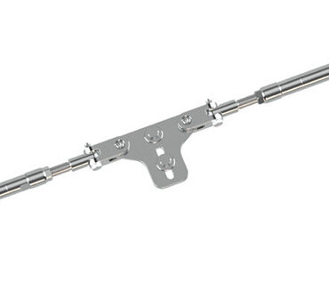 Doppio/triplo motore, complete di staffe, cilindri UC128/UC130. Tutti i componenti in acciaio inox.