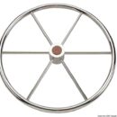 Per barche a vela. Sono privi di svaso, con mozzo centrale (conicità 17-19 mm) ricavato dal pieno inox. Compatibile con Ultraflex, Tx, Teleflex, Mancini ecc.