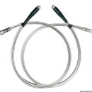 Kit costituito da una coppia di tubi flessibili ad alta resistenza, rinforzati con raccordi precrimpati e manicotti di rinforzo antipiegatura.