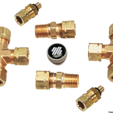 Raccordi seconda stazione o per pilota automatico.