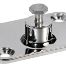 In acciaio inox AISI 316 lucidato a specchio.