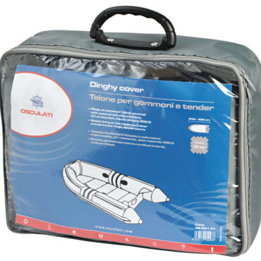 Fabbricati in tessuto di poliestere con rivestimento impermeabile in poliuretano, elastico perimetrale per una migliore aderenza alle murate della barca. UV resistente. Cuciture doppie, anelli perimetrali per mettere in tensione il telone.