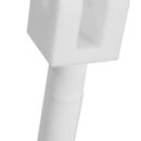 Fabbricato in nylon bianco