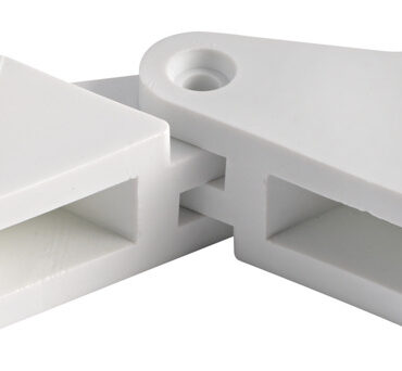 Nylon articulated joint 90° for Ø 20 mm pipe