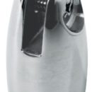 In acciaio inox AISI 316 lucidato a specchio, nuova versione carenata. Perno / foro da 6 mm