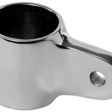 In acciaio inox AISI 316 lucidato a specchio, nuova versione carenata. Perno / foro da 6 mm