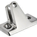 In acciaio inox AISI 316 lucidato a specchio.