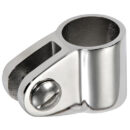 In acciaio inox AISI 316 lucidato a specchio.