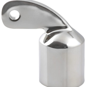 In acciaio inox AISI 316 lucidato a specchio.