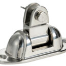 In acciaio inox AISI 316 lucidato a specchio, versione alta resistenza per capottine di grandi dimensioni con struttura dei tubi da 25/30 mm.