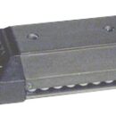 Realizzati in alluminio anodizzato duro a spessore con sfere in PTFE, garantiscono un’ottima scorrevolezza anche sotto carichi elevati. Provvisti di 2 fori filettati 5 MA. Per rotaia 62.940.08.