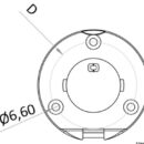 In acciaio inox con chiusura a cerniera, guarnizione di bloccaggio e controflangia di montaggio - 46.814.90.Predisposizione drenaggio dell’acqua per tubo da Ø 12 mm, compreso di controflangia di montaggio (cod. 46.814.90).La chiusura protegge con discrezione il bicchiere quando non è in uso.E’ possibile personalizzare il tappo con logo a richiesta.