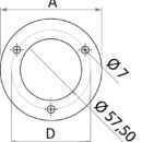 In acciaio inox con chiusura rotante di 180°. Predisposizione drenaggio dell'acqua per tubo Ø 12 mm. La chiusura protegge con discrezione il bicchiere quando non in uso. E' possibile personalizzare la chiusura con logo a richiesta.
