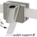Coppia di boccole (DX e SX) in acciaio inox AISI 316 da fissare sul pulpito nel punto in cui incrocia il braccio supporto (per impedire alla boccola di ruotare).Adattabile a pulpiti con diametro 22-26 mm o 30-34 mm e braccio di supporto diametro 22-26 mm o 25-28 mm.Accoglie un angolo di giunzione del pulpito da 90° a 45°.Progettati con un angolo di 15° verso prua o poppa e con un’inclinazione verso l’esterno dell’imbarcazione di 12° per creare un sistema di auto tensionamento e massimizzare la dimensione del tendalino (viti incluse).