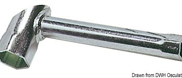 Viene realizzata con una forma particolare che permette di entrare agevolmente nelle carenature. Modello universale.