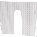 Stern protection plate white 430x350 mm