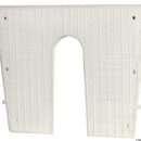 Stern protection plate white 420x340 mm