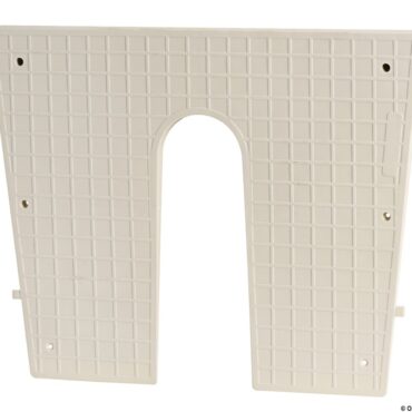 Stern protection plate RAL 9001 430x350 mm