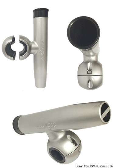 Fabbricati in tubo anodizzato Ø 32 mm. Universale, in quanto gli attacchi possono essere regolati a piacere. Il tessuto del "Top" è in poliestere ATLAS blu da 310 g / m2 impermeabile ed UV resistente e può essere tolto per la manutenzione. Tutti i componenti sono inossidabili.Velocità massima consentita con telo installato: 25 nodi.