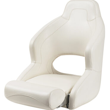 Anima in plastica stampata a rotazionale; imbottitura di schiuma espansa ad alta densità; foro sulla parte lombare; risponde alle normative ABYC.