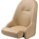 Anima in plastica ed alluminio; imbottitura di schiuma espansa ad alta densità. Molto compatto può essere usato in spazi ristretti; ideale per interno delle pilotine.