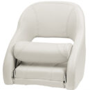 Anima in plastica ed alluminio. Imbottitura in schiuma compresa alta densità.