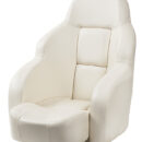 Anima in plastica rotazionale; imbottitura di schiuma espansa ad alta densità.