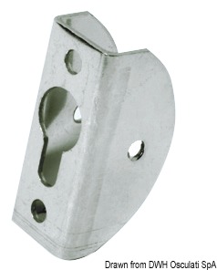 Per attacco di plancette o scalette.