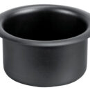 Realizzata in acciaio inox stampato e lucidato, si incassa sul cruscotto o consolle di guida.