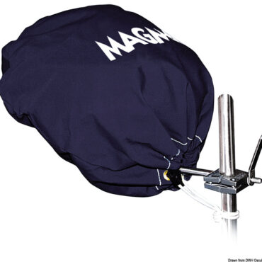 Fabbricato in cordura sumbrella, protegge il barbecue sia installato sia a riposo.