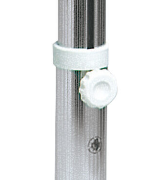 Realizzato in alluminio anodizzato, con boccole in nylon antifrizione, finitura accuratissima.