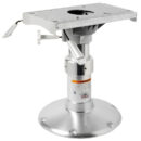 Fabbricate in alluminio lucidato a specchio e anodizzato, con basi di grande diametro e tubi a forte spessore. Adattabili a tutte le scocche sedile.