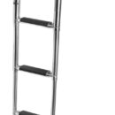 Formata da una scaletta telescopica A 4 gradini + box da incorporare nello spessore della plancetta.Estrazione della scaletta guidata che determina una migliore scorrevolezza e precisione di movimento. Made in Italy.