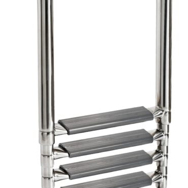 Il tubo ovale rende la scala più pregiata e rende più piacevole l’impugnatura per la risalita.