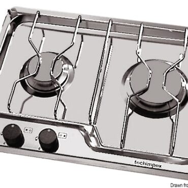 In acciaio inox provvisti di bruciatori di alta qualità e potenza. Tutti completi di termocoppie di sicurezza. Finitura curatissima e design all'avanguardia.