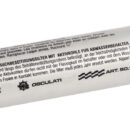 Filtro ai carboni attivi per sfiato serbatoio acque nere. Elimina i cattivi odori. Fabbricato in alluminio e nylon. Completo di fascette gommate in acciaio inox per il fissaggio a parete.