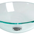 Glass hemispherical sink 360 mm