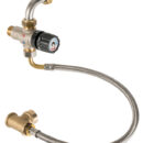 Serve a regolare la temperatura di uscita dell’acqua calda ed evitare che diventi troppo elevata. Universale per ogni scaldabagno.