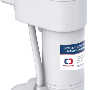 Utilizzabile sui WC JABSCO 50.224.00 + vecchi modelli e sui WC Osculati, Matromarine, Jhonson pump, Ocean Technologies ed altre marche tipo 50.206.25; 50.207.25/27/50 e 50.217.25/30.Supporto completo da sostituire alla pompa manuale. I tubi di carico/scarico rimangono invariati. Funziona sopra o sotto la linea di galleggiamento.
