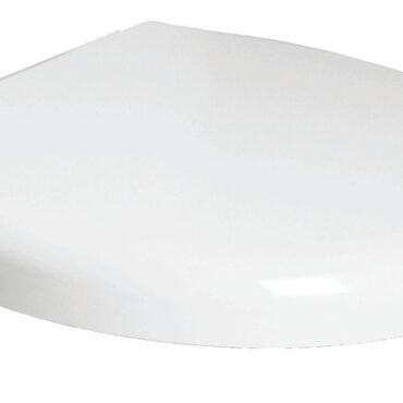 Coprisedili adatti alle diverse generazioni di wc elettrici Tecma, colore bianco, provvisti di sistema di chiusura frizionata.Sono disponibili in due versioni:A) con anima in legno ricoperta di poliestere e cerniere in acciaio inox;B) in plastica termoindurente (versione leggera che nasconde il sedile).