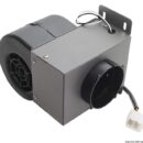 Si installa dentro il cruscotto per sbrinare in caso di ghiaccio o per non far formare la condensa sui vetri mentre si abita la barca di inverno.