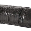 Condotto flessibile realizzato con film di resine poliolefiniche additivate e spirale in filo di acciaio armonico. Protezione interna anti vapore in resina poliolefinica additivata. Rivestimento termoisolante in fibra di poliestere.• colore: nero;• temperatura d’impiego: -20/+90°C (+110°C punte);• raggio di curvatura: 0,8-1,5xø;• velocità aria: max 20m/sec;• pressione: max 200mm ca;• reazione al fuoco classe 1 (D.M. 26/06/84).