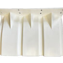 Sono realizzati in polietilene reticolato e sono autoaggiustanti. Causa la particolare forma e nervatura, inizialmente aiutano la planata dello scafo, poi via via che la velocità aumenta, si autoallineano con il fondo, garantendo un assetto ottimale e grande stabilità. L’installazione universale é facilissima.