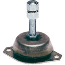 Gomma NBR di alta qualità. Durezza shore 55 +/- 3 , foro femmina.Disponibile sia in acciaio zincato sia in acciaio inox.